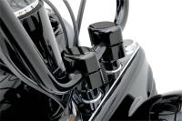 LA Choppers - LA Choppers Smooth Riser for 1in. Handlebar - 1-1/2in. Tall - Black - LA-7402-01B - Image 2
