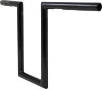 LA Choppers - LA Choppers 1in. Old School Narrow Z Handlebar - 12in. - Black Powdercoat - LA-7380-12B - Image 2