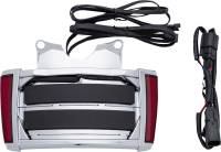 Ciro - Ciro LED License Plate Frames - Chrome Housing/ Red LEDs/Red Lenses - 40300 - Image 1