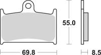 SBS - SBS HS Sintered Brake Pads - 624HS - Image 2