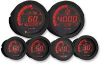 Koso North America - Koso North America Digital Gauge Cluster - Black - BA050904 - Image 1