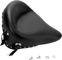 Mustang - Mustang Vintage Wide Solo Seat - Chrome Studded - 75094 - Image 2