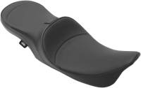 Drag Specialties - Drag Specialties Low Profile Touring Seat with Driver Backrest Provision - Mild Stitch - 0801-1103 - Image 1