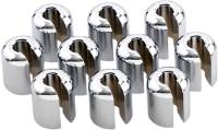 K&L Supply - K&L Supply Non-Lead Compliant Spoke Wheel Weights - 1oz. - Chrome - 32-7094 - Image 1