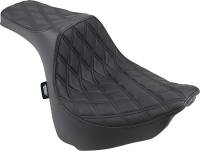 Drag Specialties - Drag Specialties Predator III Seat - Double Diamond - Black Thread - 0802-1072 - Image 1