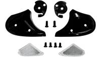 AFX - AFX Side Cover Kit for FX-50 Helmets - Black - 0133-0579 - Image 2