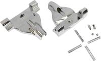 Drag Specialties - Drag Specialties Passenger Floorboard Mount Kit - Chrome - 1621-1002 - Image 1