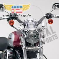 National Cycle - National Cycle SwitchBlade Deflector Windshield - Clear - N21917 - Image 1