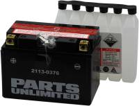 Parts Unlimited - Parts Unlimited AGM Maintenance Free Battery - 2113-0376 - Image 1