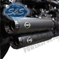 S&S Cycle - S&S Cycle Grand National Slip-On Mufflers - Black Ceramic - 550-0725 - Image 4