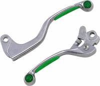 Moose Racing - Moose Racing Competition Lever Set - Green - 1SGWF39 - Image 1