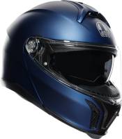 AGV - AGV Tour Galassia Helmet - 201251F4OY00410 - Matte Blue - Small - Image 1