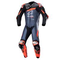 Alpinestars - Alpinestars GP Force Chaser Leather Suit - 3150321-1231-52 - Black/White/Red - 52 - Image 1