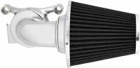 Arlen Ness - Arlen Ness Monster Sucker Air Cleaner Kit - Chrome - 81-001 - Image 1