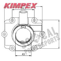 Kimpex - Kimpex Carburetor Mounting Flange - 07-100-52 - Image 2