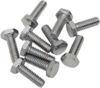 Drag Specialties - Drag Specialties Coarse-Thread Hex-Head Bolts - 1/4in.-20 x 3/4in. - MPB114 - Image 1