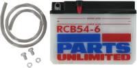 Parts Unlimited - Parts Unlimited 6V Conventional Battery - RCB54-6 - Image 3