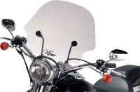 Slipstreamer - Slipstreamer SS-10 Viper Windshield with 1in. Clamp - Clear - SS-10-C-1 - Image 2