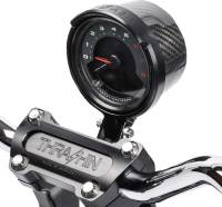 Thrashin Supply Company - Thrashin Supply Company Softail Gauge Relocation Kit - Black - TSC-2710-1 - Image 6