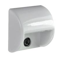 Lumitec - Lumitec Andros - Courtesy Light - White Powder Coat Finish - Blue Non-Dimming - Image 1