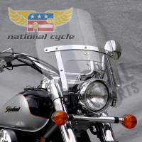 National Cycle - National Cycle Low Boy Heavy Duty Windshield - N2221 - Image 1