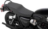Z1R - Z1R Retro-Style Diamond Stitch Seat - Black - 0810-2217 - Image 2