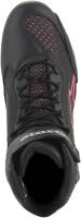 Alpinestars - Alpinestars Stella Faster-3 Rideknit Womens Riding Shoes - 2510520143910 - Black/Yellow/Pink - 10 - Image 3