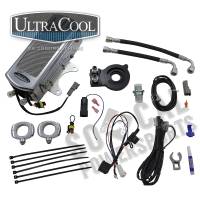 UltraCool - UltraCool Frame Mounted Oil Cooler Kit - Chrome - SMT8-1C - Image 1