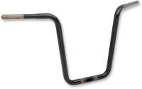 Drag Specialties - Drag Specialties 1-1/4in. Ape Hanger Touring Handlebar - 16in. - Gloss Black - 0601-3861 - Image 2