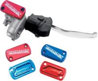 Works Connection - Works Connection Anodized Billet Aluminum Front Brake Reservoir Cover - Red - 21-005 - Image 2