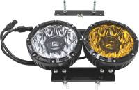 Letric Lighting Co. - Letric Lighting Co. DB7 Dual 7in. Road Glide Headlight Kit - LLC-DB7-YC - Image 1