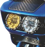 Letric Lighting Co. - Letric Lighting Co. DB7 Dual 7in. Road Glide Headlight Kit - LLC-DB7-YC - Image 3