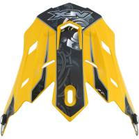AFX - AFX Peak for FX-17 Gear Helmets - Yellow - 0132-0820 - Image 1