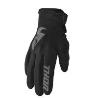 Thor - Thor Sector Womens Gloves - 3331-0238 - Black/Gray - Small - Image 1