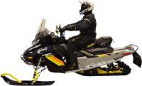 Powermadd - Powermadd Cobra Windshield - Mid - 20in. - Black - 13630 - Image 2