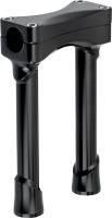 Biltwell Inc. - Biltwell Inc. O/S Murdock Riser - 8in. - Black - 6413-201-08 - Image 4