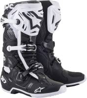 Alpinestars - Alpinestars Tech 10 Non-Vented Boots - 2010020-12-10 - Black/White - 10 - Image 1