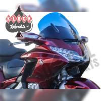 Klock Werks - Klock Werks 18in. Flare Windshield - Non Vented - Dark Smoke - KW05-01-0558-DS - Image 2