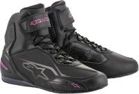 Alpinestars - Alpinestars Stella Faster-3 Womens Riding Shoes - 25104191039-6.5 - Black/Fuchsia - 6.5 - Image 1