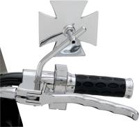Drag Specialties - Drag Specialties Maltese Mirror - Round Stem - 60-6009-SC4 - Image 4