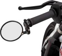 PSR - PSR Non Folding Bar End Mirror - Universal - Black - 00-00201-22 - Image 4