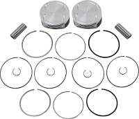 J.E. Pistons - J.E. Pistons M8 Piston Kit - 0.313in. Oversize to 4.250in., 11.0:1 Compression - 370246 - Image 1