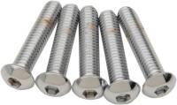 Drag Specialties - Drag Specialties Button-Head Bolts - 5/16in.-18 x 1 1/2in. - MPB827 - Image 1