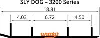 Woodys - Woodys Extender III Runner for C & A Pro Skis - 4in. - ESL3-3200 - Image 2