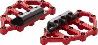 Arlen Ness - Arlen Ness Passenger Floorboards - Red Anodized - 06-898 - Image 2