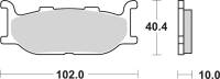 SBS - SBS HS Sintered Brake Pads - 663HS - Image 2