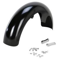 Klock Werks - Klock Werks Tire Hugger Series Wrapper Front Fender with Mounting Blocks for 16in.-19in. Wheel - KWF-01-0104-2014 - Image 1