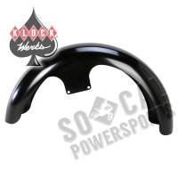 Klock Werks - Klock Werks Tire Hugger Series Wrapper Front Fender with Mounting Blocks for 16in.-19in. Wheel - KWF-01-0104-2014 - Image 2
