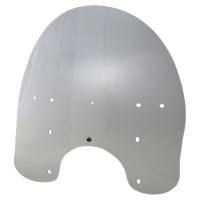 Klock Werks - Klock Werks 19-3/8in. Flare Billboard Windshield - Clear - KWW-02-0217 - Image 1