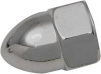 Drag Specialties - Drag Specialties Chrome Acorn Nuts - 7/16in.-14 - MPB109 - Image 1